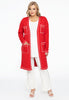 Cardigan contrast piping - red  - #2