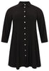 Blouse strass buttons DOLCE - black  - #4