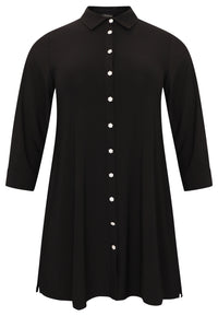 Blouse strass buttons DOLCE - black - #4