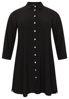 Blouse strass buttons DOLCE - black  - #4