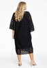 Dress wide CIRCLE - black  - #3