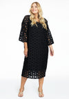 Dress wide CIRCLE - black - #1