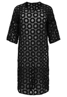 Dress wide CIRCLE - black  - #4