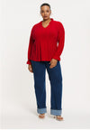 Tunic frill DOLCE - red - #2