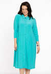 Blouse midi DOLCE - turquoise