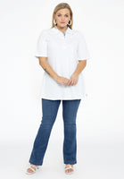 Polo shirt flare - white  - #2