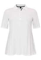 Polo shirt flare - white  - #4