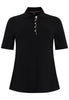 Polo shirt flare - black  - #4