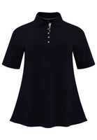 Polo shirt flare - blue - #4