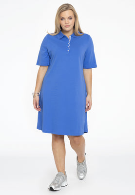 Polo dress - indigo - #2