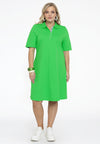 Polo dress - green 