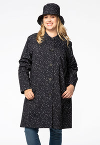 Rain hat LITTLE DOT - black - #2