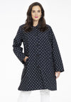 Raincoat DOTS - black 