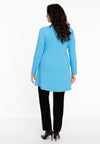 Tunic wide bottom DIAGONAL - light blue - #3