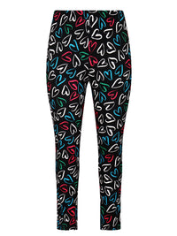 Xtra slim trousers HEARTS - black - #3