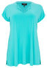 Shirt wide DOLCE - turquoise - #4