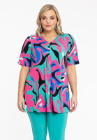 Tunic pleat glitters GROOVY - turquoise - #1