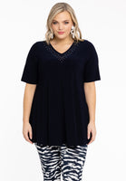 Tunic pleat glitters DOLCE - blue - #1