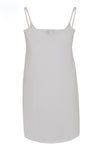 Spag dress elastic waist micro - Blanc