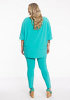 Loretta's Xtra slim trousers DOLCE - turquoise