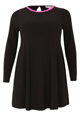 Tunic Wide Bottom Chain DOLCE - black  - #4