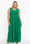 Dress puckering DOLCE - green