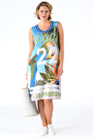 Dress sleeveless paradise 22 - multi - #2