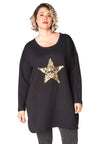 Sweater super star - black - #1