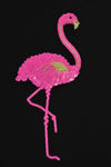 Shirt wide flamingo - black - #5