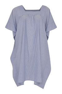 Tunic-blouse square STRIPE - blue - #4