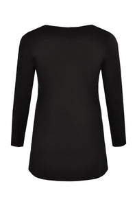 Tunic flare paillet horse - black - #3