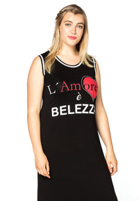 Maxi dress L'AMORE - black - #1