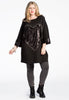 Tunic INTERLOCK heart - black  - #2