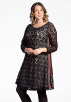 Dress LACE - black  - #1