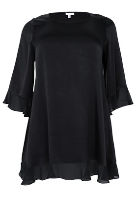 Blouse wide - black  - #4