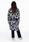 Tunique avec détails smockés ABSTRACTTunic smock sleeve ABSTRACT - blue - #3
