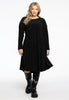 Dress Plisse Hem In Point DOLCE - black - #2