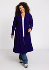 Cardigan DOLCE PLISSE - purple 