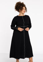 Dress CRINCLE - black  - #1