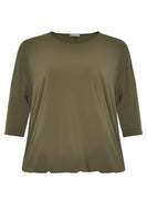 Tunic wide balloon DOLCE - green  - #4