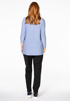 Tunic A-line v-neck DOLCE - blue - #3