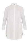 Blouse round bottom - white - #4