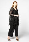 Tunic wide LACE - black 