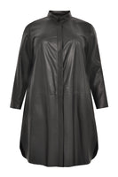 Blouse leather - black  - #4