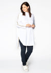 Shirt COTTON stretch tape - white - #2
