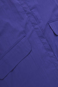 Shirt COTTON stretch pockets - purple - #5