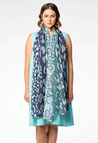 Scarf LUGO - blue - #1