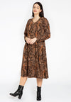 Robe avec fermeture éclair BOADress with zipper BOA - brown - #1