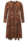 Robe avec fermeture éclair BOADress with zipper BOA - brown - #4