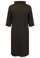 Dress turtle neck STELLA - black  - #4